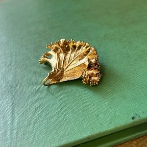 Gold Leaf, Leaf 🍂 Pendant